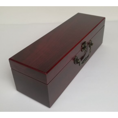 Luxury Vintage Style Custom Wine Box Piano Lacquer Custom Logo Wine Box Luxury Vintage Wine Box